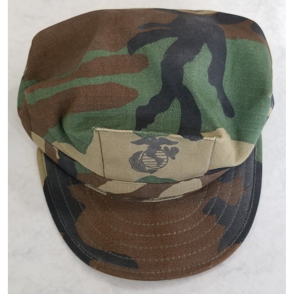 Official Marine Corps Hat size large cap utility camouflage type class 1